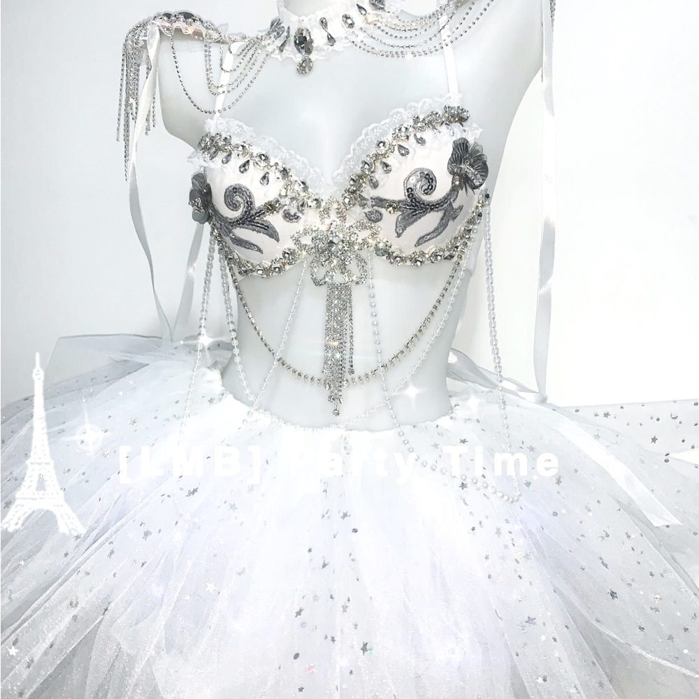 Custom made Rave Festival Two Piece Outfits